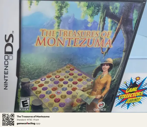The Treasures of Montezuma Nintendo DS, NTSC box front