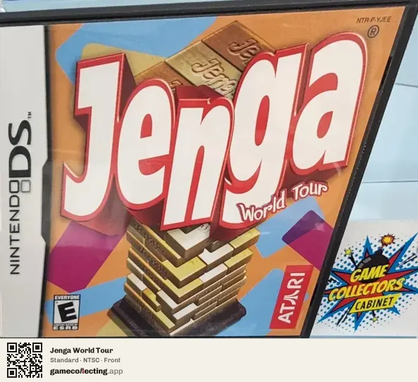 Jenga World Tour Nintendo DS, NTSC box front