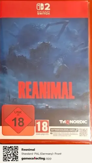 Reanimal Nintendo Switch 2, Germany box front