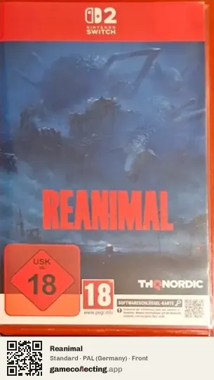Reanimal Nintendo Switch 2, Germany box front