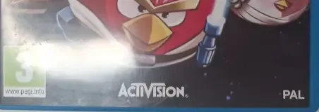 Angry Birds Star Wars, the PEGI square on its front