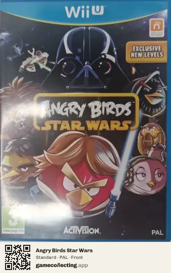 Angry Birds Star Wars Nintendo Wii U, PAL box front