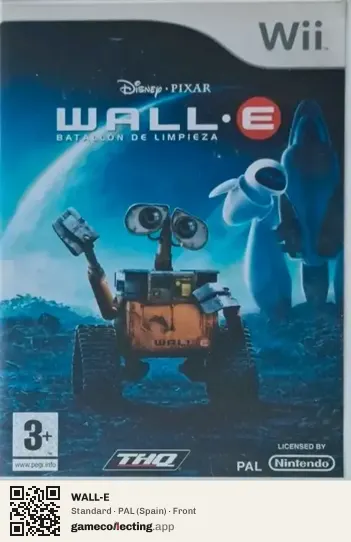 WALL-E Nintendo Wii, Spain box front