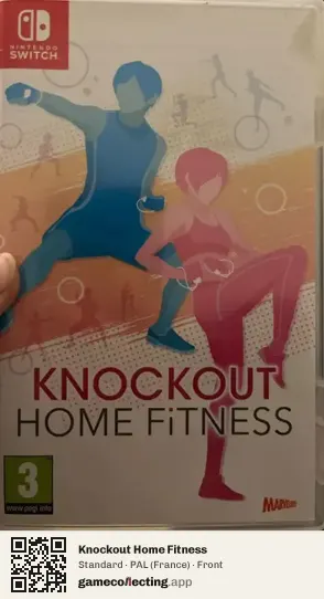 Knockout Home Fitness Nintendo Switch, France box front