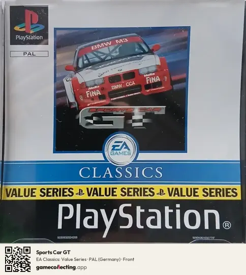 Sports Car GT PlayStation, Germany box front
