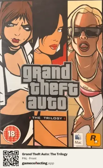 Grand Theft Auto: The Trilogy Computer, PAL box front