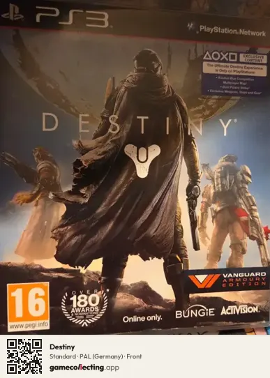 Destiny PlayStation 3, Germany box front
