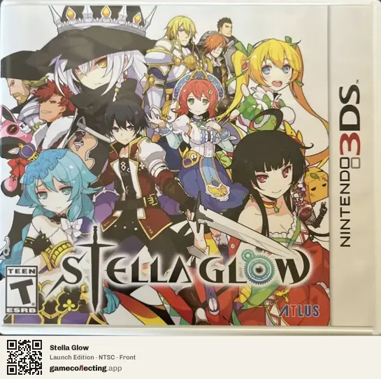 Stella Glow Nintendo 3DS, NTSC box front