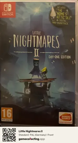 Little Nightmares II Nintendo Switch, Germany box front