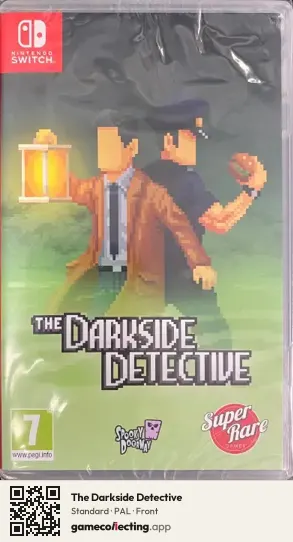 The Darkside Detective Nintendo Switch, PAL box front