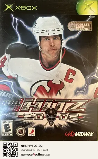 NHL Hitz 20-02 Xbox, NTSC box front