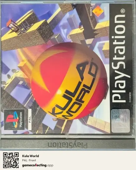 Kula World PlayStation, PAL box front