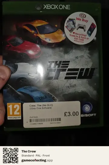 The Crew Xbox One, PAL box front
