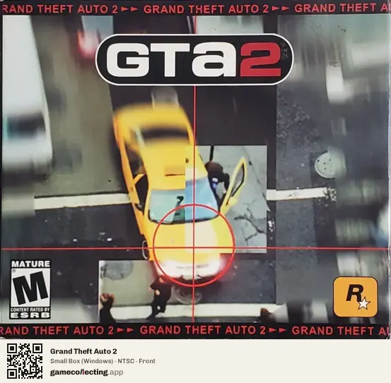 Grand Theft Auto 2 Computer, NTSC box front