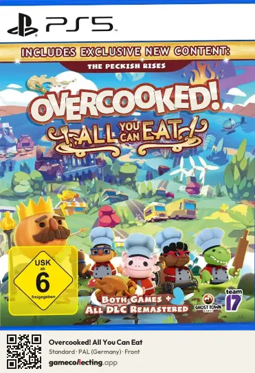 Overcooked! All You Can Eat PlayStation 5, Germany box front