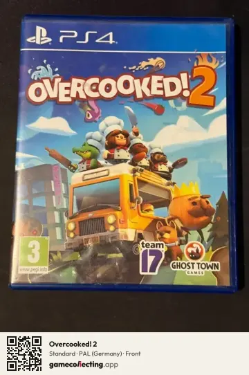 Overcooked! 2 PlayStation 4, Germany box front