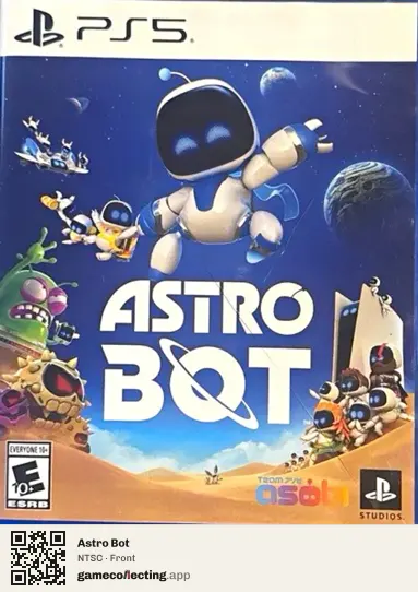 Astro Bot PlayStation 5, NTSC box front