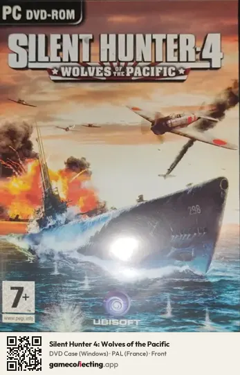 Silent Hunter 4: Wolves of the Pacific Computer, France box front