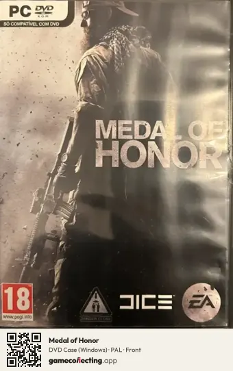 Medal of Honor Computer, PAL box front