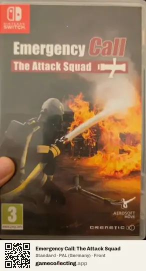 Emergency Call: The Attack Squad Nintendo Switch, Germany box front