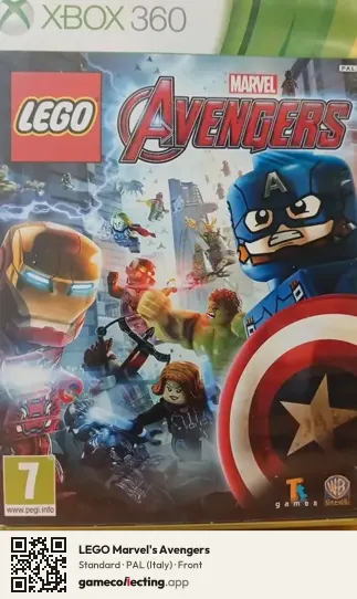 LEGO Marvel's Avengers Xbox 360, Italy box front