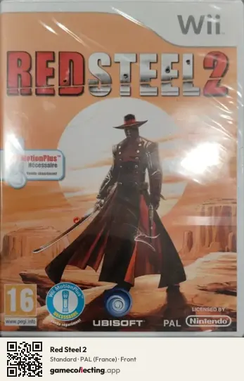 Red Steel 2 Nintendo Wii, France box front