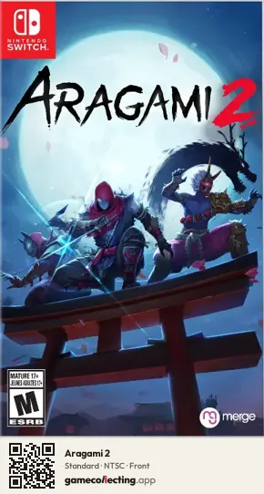 Aragami 2 Nintendo Switch, NTSC box front