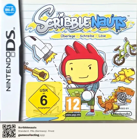 Scribblenauts Nintendo DS, Germany box front