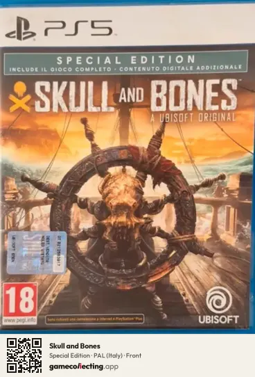 Skull and Bones PlayStation 5, Italy box front