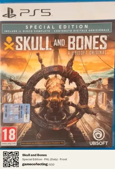 Skull and Bones PlayStation 5, Italy box front