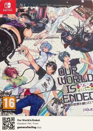 Our World Is Ended. Nintendo Switch, PAL box front