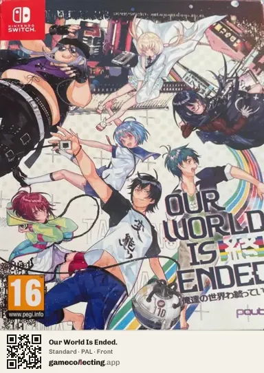 Our World Is Ended. Nintendo Switch, PAL box front