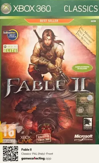 Fable II Xbox 360, Italy box front