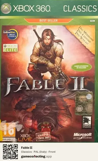 Fable II Xbox 360, Italy box front
