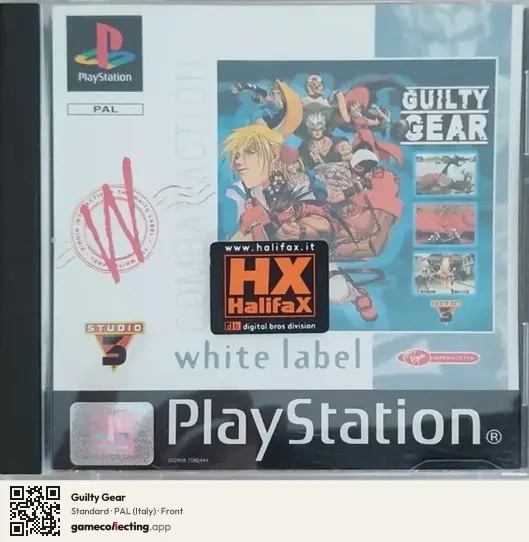 Guilty Gear PlayStation, Italy box front