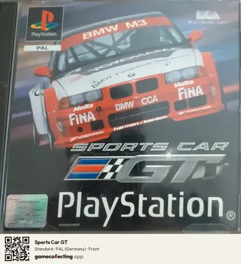 Sports Car GT PlayStation, Germany box front