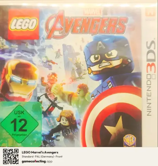 LEGO Marvel's Avengers Nintendo 3DS, Germany box front