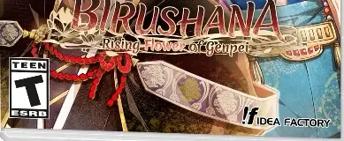Birushana: Rising Flower of Genpei, the ESRB box on its front