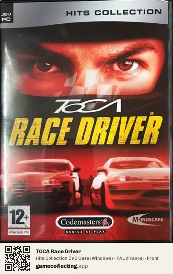 TOCA Race Driver Computer, France box front