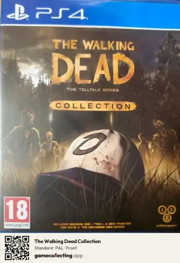 The Walking Dead Collection PlayStation 4, PAL box front