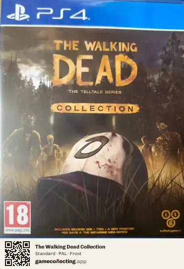 The Walking Dead Collection PlayStation 4, PAL box front