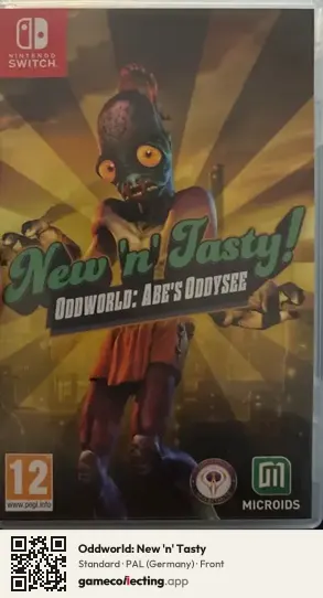Oddworld: New 'n' Tasty Nintendo Switch, Germany box front