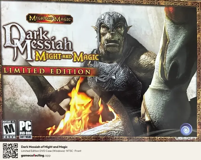 Dark Messiah of Might and Magic Computer, NTSC box front