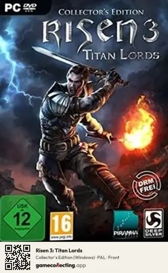 Risen 3: Titan Lords Computer, PAL box front