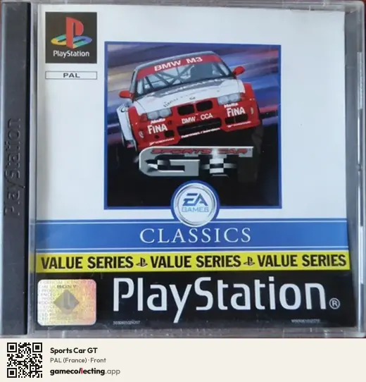 Sports Car GT PlayStation, France box front