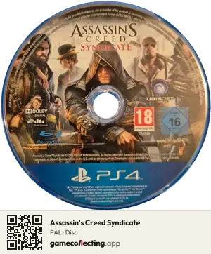 Assassin's Creed Syndicate PlayStation 4, PAL disc