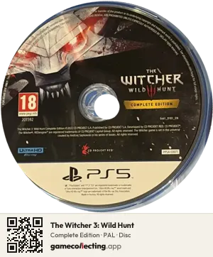 The Witcher 3: Wild Hunt PlayStation 5, PAL disc
