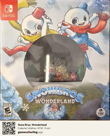 Snow Bros. Wonderland Nintendo Switch, NTSC box front