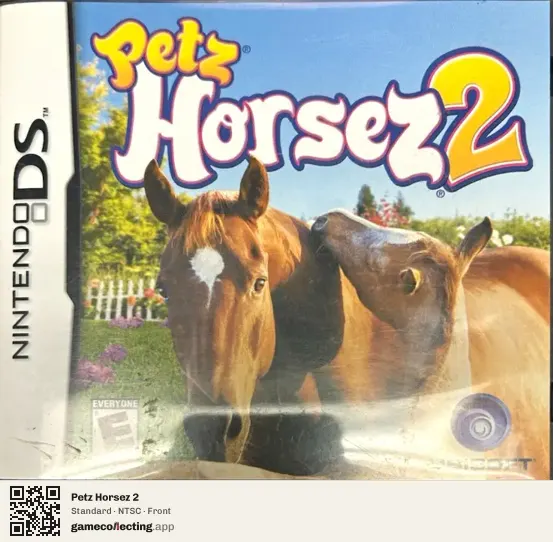 Petz Horsez 2 Nintendo DS, NTSC box front