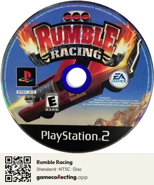 Rumble Racing PlayStation 2, NTSC disc